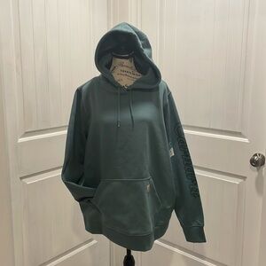 Carhartt Women's Rain Defender Work Hoodie - Sea Pine - XXL